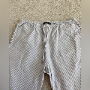 Brandy Melville striped blue pants